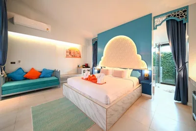King-Zimmer mit Poolblick — The Kiri Villas Resort